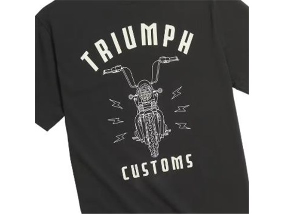 triumph t-shirt ape herren schwarz 3