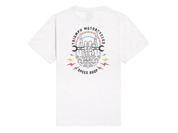 triumph t-shirt rad white 2
