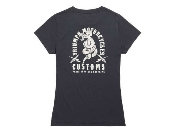 triumph t-shirt snake pitt damen black 2