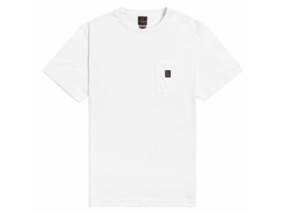 triumph t-shirt snake pitt white 1