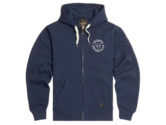 triumph zip hoodie digby blau 1