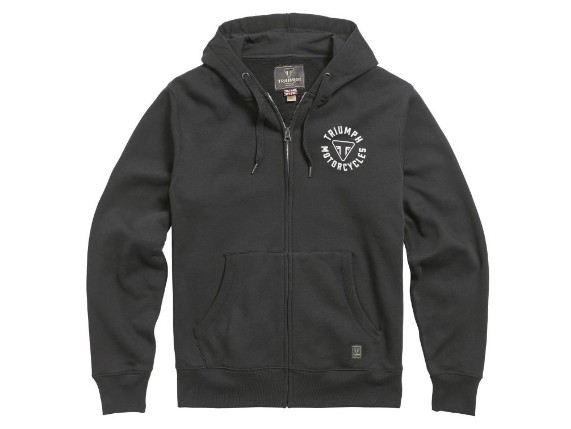 triumph zip hoodie digby schwarz 1
