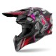 schwarz-matt/grau/rot/pink