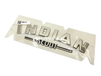 Fuel Tank Side Badge Brushed