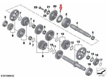 Wellendichtring 30 x 62 x 7/7,5 