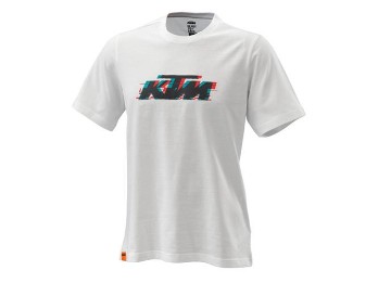T-Shirt Radical Logo weiß Größe XS