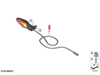 Blinker BMW R1250GS Adv 3 Funktionen