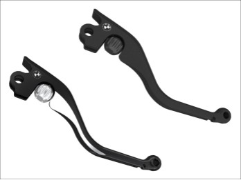 Handhebel Machined / 2-Tone-Black, einstellbar