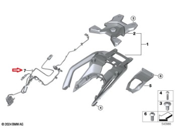 Topcase Elektrik Satz BMW R1300GS