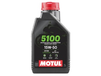 15W-50 4T 5100 Motul teilsynthetisch Esterbasis