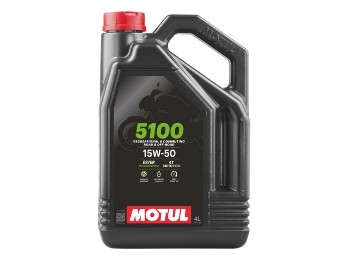 15W-50 4T 5100 Motul teilsynthetisch Esterbasis