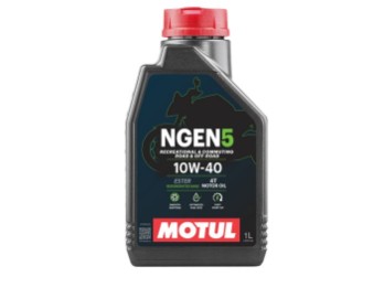 10W-40 4T NGEN 5 Motul teilsynthetis Esterbasis