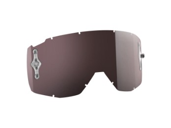 HUSTLE MX SINGLE LENS SILVER CHROME AFC WORKS