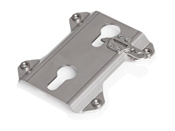 Zubehör-Aufnahme für Trax Seitenkoffer Silber