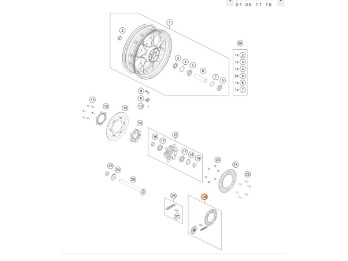 Kettensatz KTM 1290 Adventure
