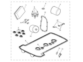 Inspektionsatz Triumph Trophy1215