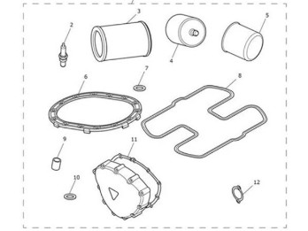 Inspektionsatz Triumph Modern Classics