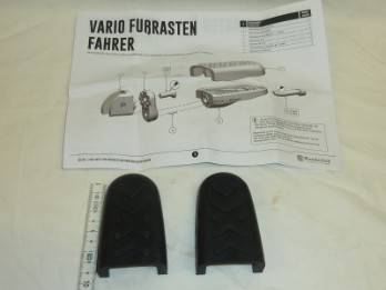 Fußrastengummi Vario EVO Satz
