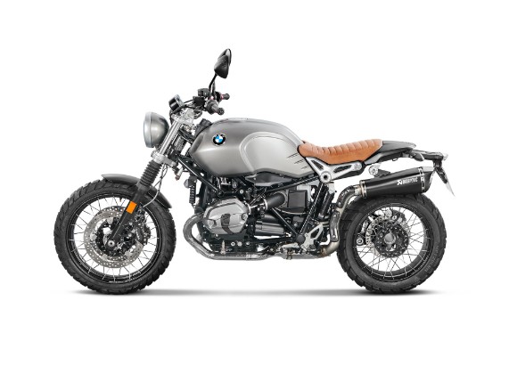 AK S-B12SO17-HBRBL-L, 2in1 BMW RnineT Scrambler Akrapovic
