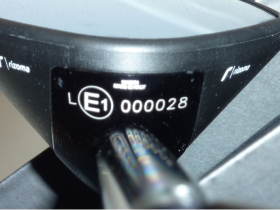 RZ BS206B, Spiegel  Veloce naked