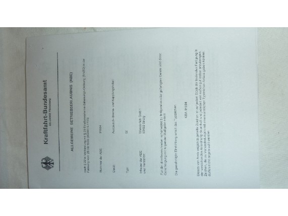 WU 25750-006, B Hebel BMW F700GS verstellbar