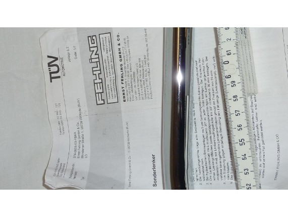 WU 25818-000, Lenker Drag Bar Fehling