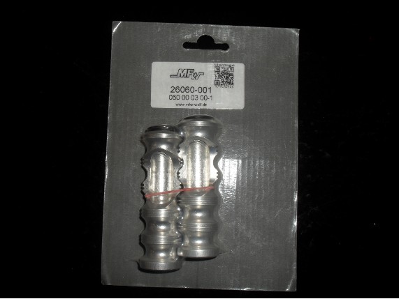 WU 26060-001, Fußraste Master Grip silber