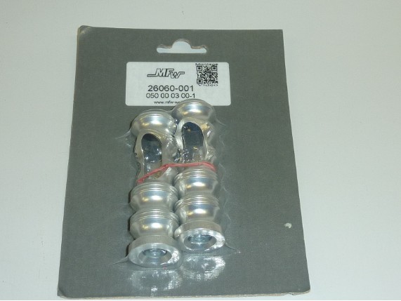 WU 26060-001, Fußraste Master Grip silber