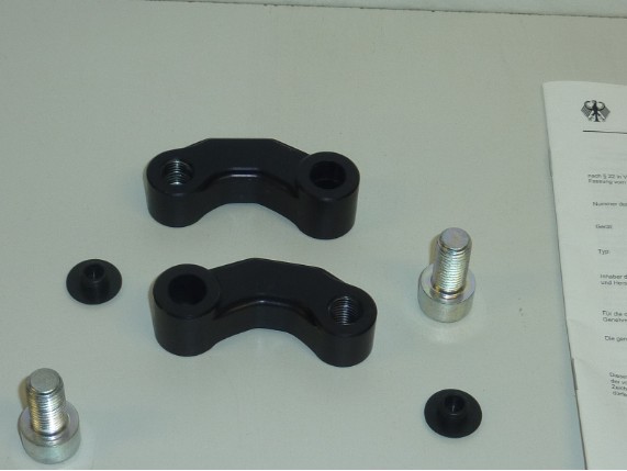 WU 26090-002, Spiegelverbreiterung BMW G650GS