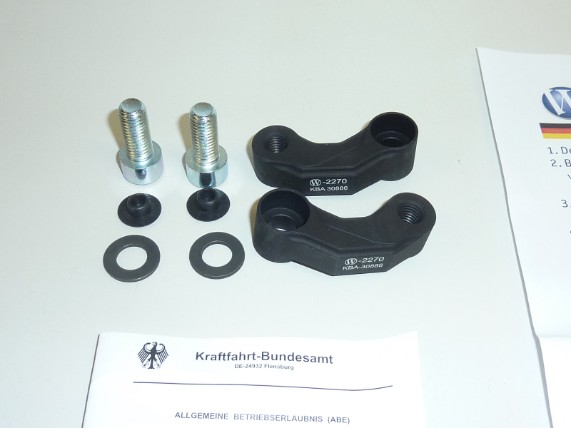 WU 26100-002, Spiegelverbreiterung BMW R1200GS LC