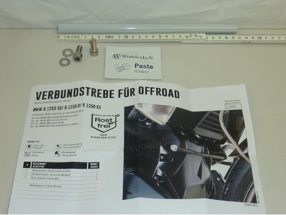 WU 26443-004, Verbund-Strebe R 1250 weiß