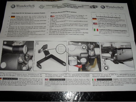 WU 27630-000, Hupen Schutzbügel BMW F800S/ST/GS