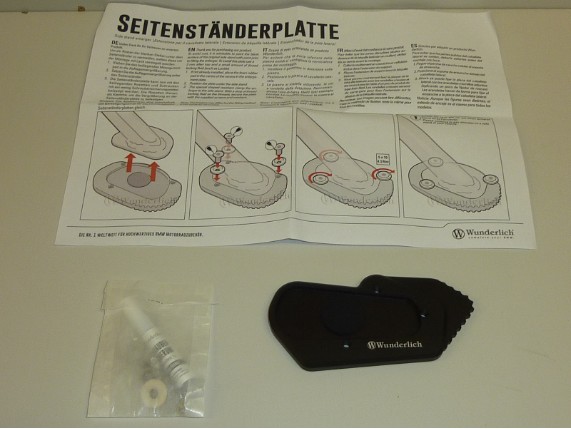 WU 32420-302, Seitenständerplatte BMW R1200RT LC
