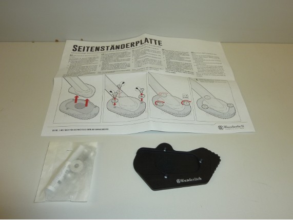 WU 32420-402, Seitenständerplatte BMW R1200 R/RS L