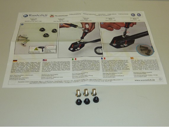 WU 34471-002, Spike-Set für Seitenständerplatten