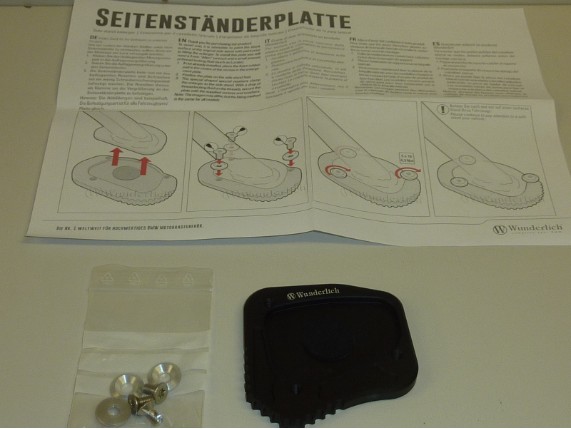 WU 35480-102, Seitenständerplatte BMW K1600GT/GTL