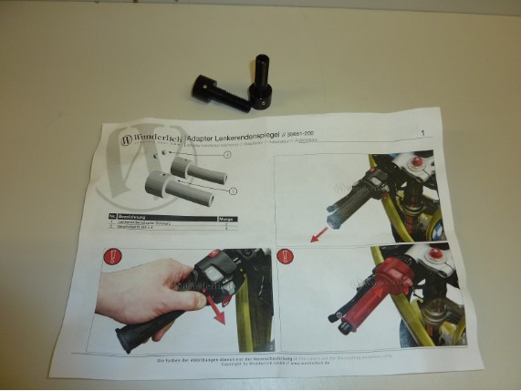 WU 35661-200, Adapter Lenkerendspiegel für Blinke