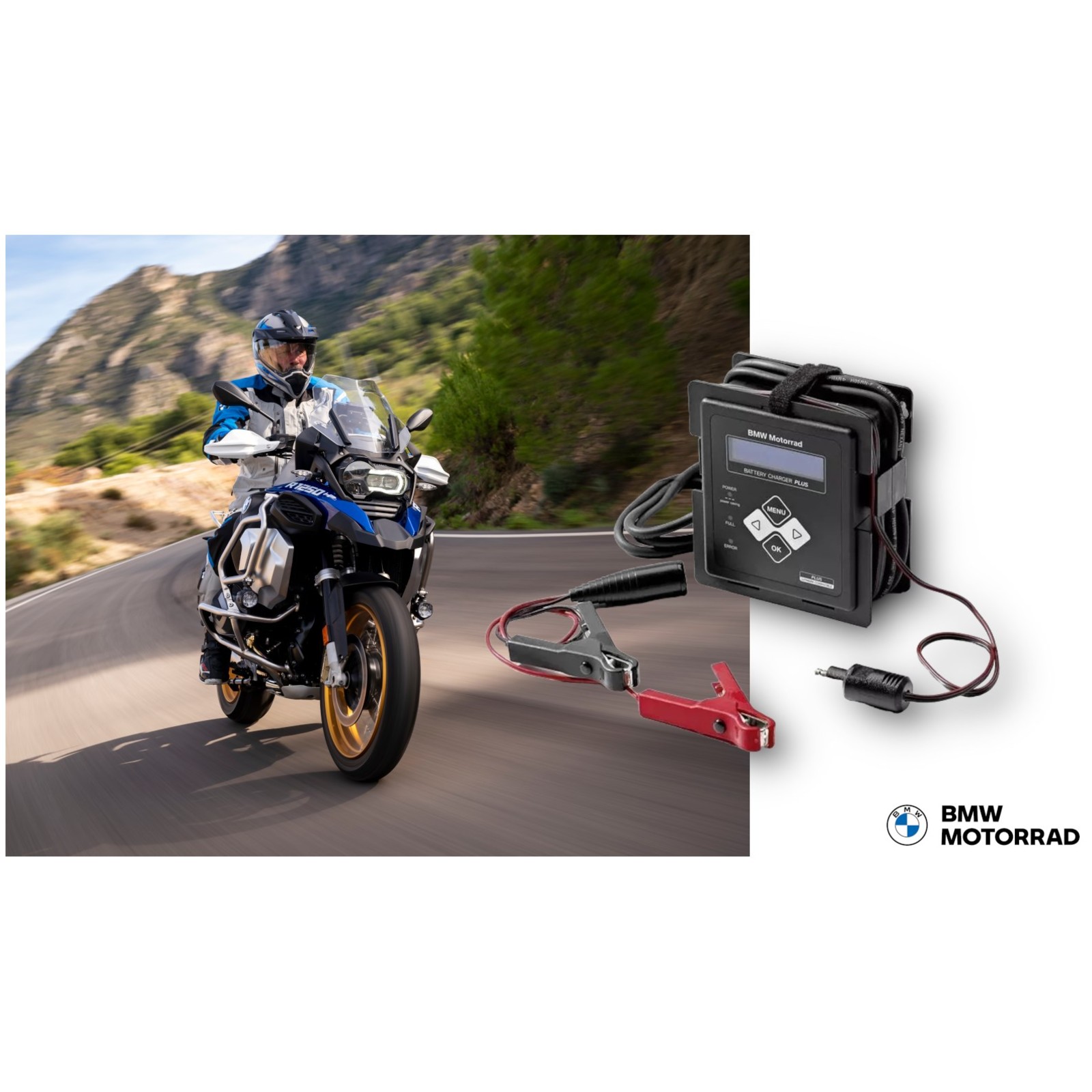 BMW Motorrad Batterieladegerät Plus - LEEBMANN24