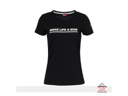 T-Shirt - MAKE LIFE A RIDE Damen