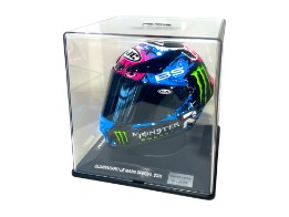 RPHA 1 Miniatur 1:4 Fabio Quartararo Replica Helm Le Mans 2 mit Vitrine