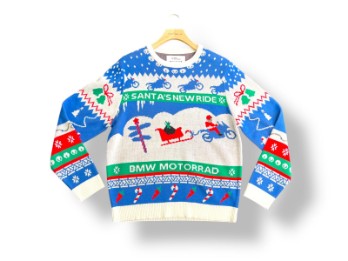 Ugly Christmas Sweater Unisex - Santa’s New Ride