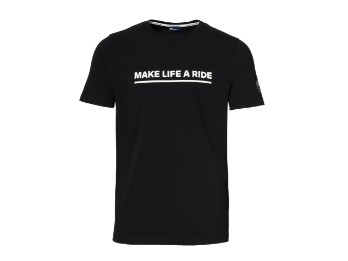 T-Shirt - MAKE LIFE A RIDE Herren