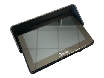 [GEBRAUCHT] Carpuride W502B Kabellose tragbare Motorrad-Stereo-Navigationshalterung