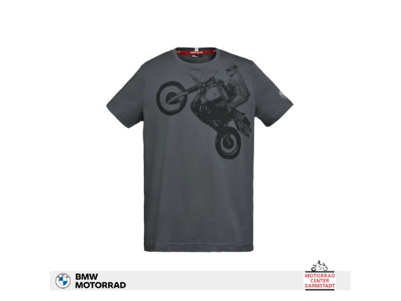 BMW Motorrad T-Shirt Herren - Jump Grau