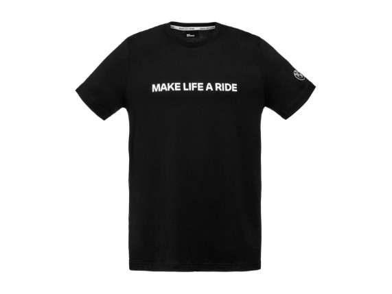 BMW T-Shirt - Make Life a Ride Schwarz 001