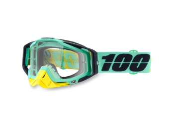 100% RACECRAFT KLOOG OFFROAD GOGGLE W/ CLEAR LENS