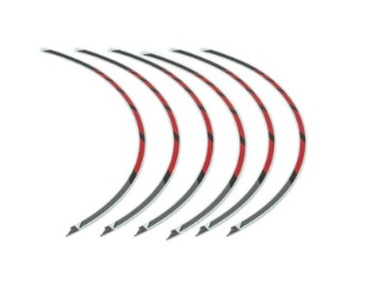 Felgenrandaufkleber 17 Zoll 