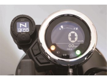 Ganganzeige mit Uhr Honda Monkey 125 2025-