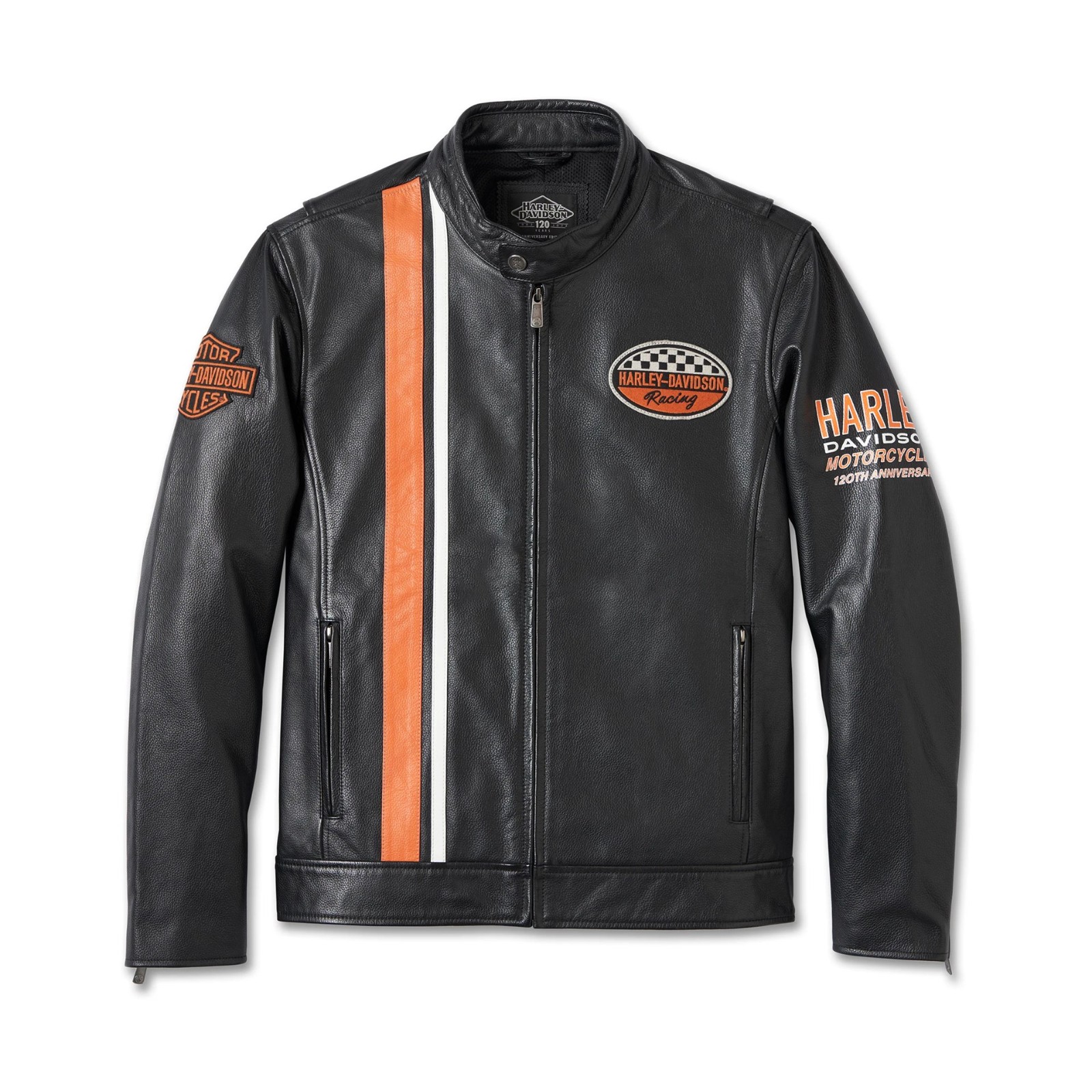 harley davidson leder jacke