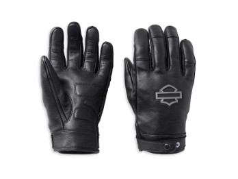 Metropolitan Leather Gloves Schwarz